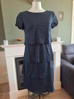 Betty Barclay blauwe witte stipjes laagjes jurk 38 gratis v, Kleding | Dames, Maat 42/44 (L), Betty Barclay, Zo goed als nieuw