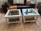 Salontafel Riviera Maison, 2 stuks, Huis en Inrichting, Tafels | Salontafels, Ophalen, Gebruikt, 50 tot 100 cm, 50 tot 75 cm