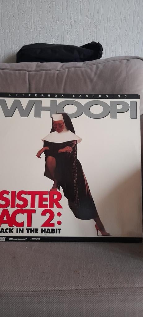 Laserdisc  Sister Act 2 Back In The Habit, Verzamelen, Ophalen of Verzenden