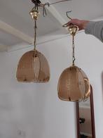 Prachtig setje vintage Hollywood Regency hanglampjes, Huis en Inrichting, Lampen | Hanglampen, Ophalen of Verzenden, Hollywood Regency