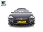 Tesla Model S P85D Performance-Pack AWD (INCL-BTW) *AUTO-PIL, Origineel Nederlands, Te koop, Zilver of Grijs, 5 stoelen