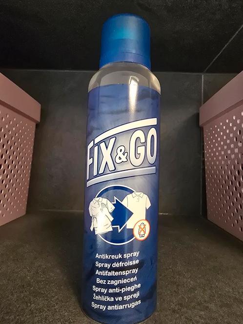 Fix&Go Antikreuk Spray - Kreukels Weg Zonder Strijken!, Huis en Inrichting, Schoonmaakartikelen, Schoonmaakmiddel, Ophalen of Verzenden