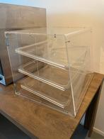 Transparante Kast met 3 Platen, Ophalen of Verzenden