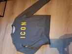 DSQUARED2 SWEATHER 16Y GRIJS ICON, Kleding | Heren, Dsquared2, Ophalen of Verzenden, Zo goed als nieuw, Grijs