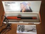 Stoomkrultang oranje jaren 70 kapsels haardracht met doos, Ophalen of Verzenden, Zo goed als nieuw, Krultang of Stijltang