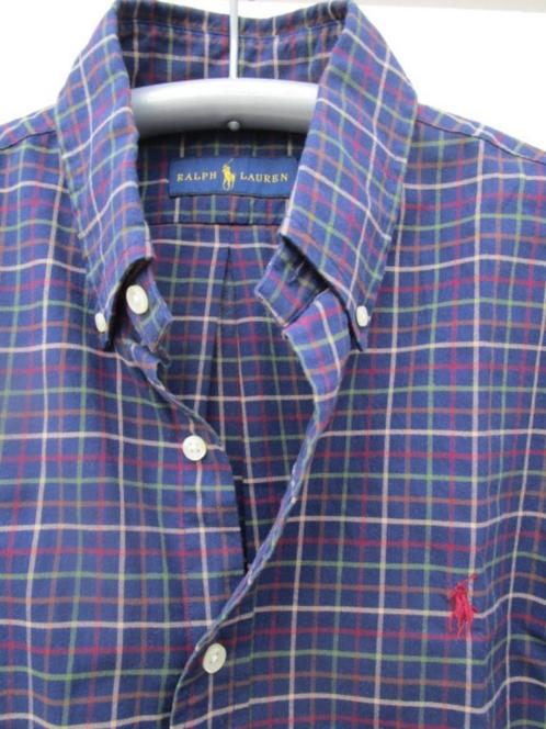 Sportief Ralph Lauren overhemd maat M, valt als L zie maten, Kleding | Heren, Overhemden, Zo goed als nieuw, Halswijdte 41/42 (L)