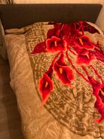 Leen Bakker boxspring Bed 200x160 inclusief matras en topper, Ophalen, Gebruikt, Overige kleuren, Overige typen