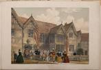 Lithografie Handgekleurd Ockwells Berks [c1841] Joseph Nash, Ophalen of Verzenden