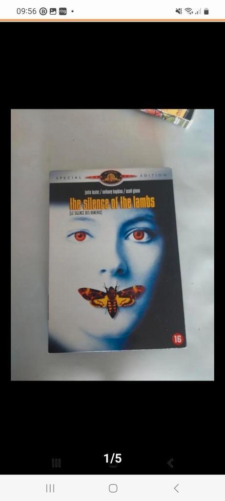 The Silence of the lambs, Cd's en Dvd's, Dvd's | Thrillers en Misdaad, Zo goed als nieuw, Vanaf 16 jaar, Ophalen of Verzenden