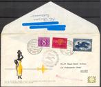 1e KLM vlucht Accra Ghana 1960, Postzegels en Munten, Brieven en Enveloppen | Nederland, Verzenden, Envelop