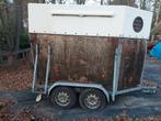 HATI 2-paards trailer, opknapper met kenteken., Ophalen of Verzenden, Gebruikt, Hout