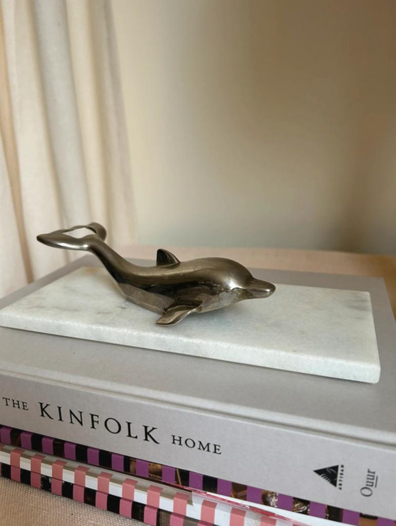 Vintage flesopener dolfijn, Ophalen of Verzenden