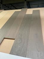 Eiken lamelparket Grijs geolied 15 cm breed Uitverkoop < < <, Huis en Inrichting, Stoffering | Vloerbedekking, 75 m² of meer, Nieuw