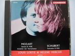 Mozart & Schubert - Louis Lortie & Helene Mercier piano, Cd's en Dvd's, Cd's | Klassiek, Kamermuziek, Ophalen of Verzenden, Zo goed als nieuw