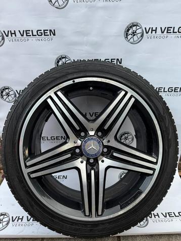 18 inch orginele AMG Velgen met winterbanden 6mm beschikbaar voor biedingen