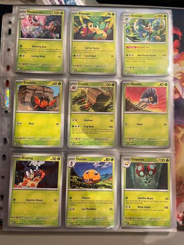 Pokemon Scarlet&Violet PARADOX RIFT (set van 86 kaarten) beschikbaar voor biedingen