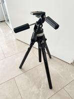 Manfrotto 190B kleine statief + Drie manieren kop, Audio, Tv en Foto, Fotografie | Statieven en Balhoofden, N, N, N, Gebruikt