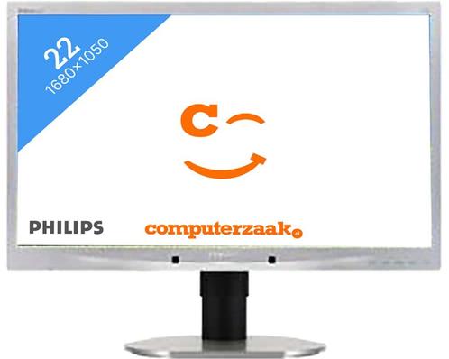 Philips Brilliance 220P4L/Garantie, Computers en Software, Monitoren, Refurbished, 60 Hz of minder, DisplayPort, DVI, VGA, TN