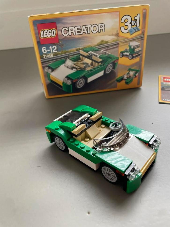 Lego creator 3 in 1 auto, truck, boot 31056, Kinderen en Baby's, Speelgoed | Duplo en Lego, Zo goed als nieuw, Ophalen of Verzenden