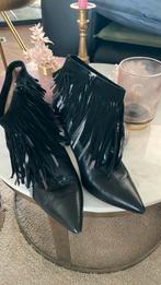 Lodi leren laarsjes met franjes 40, Kleding | Dames, Ophalen of Verzenden, Zo goed als nieuw, Zwart