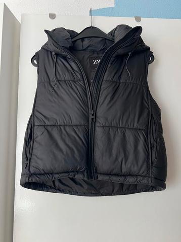 Zara Bodywarmer Zwart XS beschikbaar voor biedingen