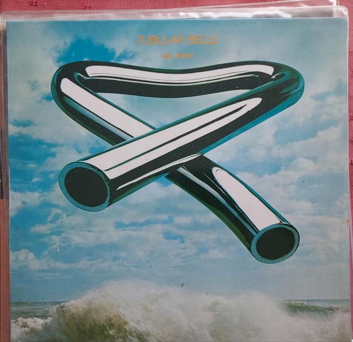 elpee LP Mike Oldfield-Tubular bells 1973, Cd's en Dvd's, Vinyl | Pop, Gebruikt, 1960 tot 1980, 12 inch, Ophalen of Verzenden