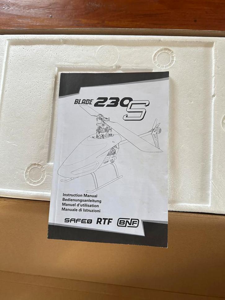 Blade 230s Helikopter - Ready to Fly, Hobby en Vrije tijd, Modelbouw | Auto's en Voertuigen, Zo goed als nieuw, Overige typen
