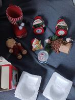 Kerst deco's oa sneeuwbol snowglobe/lantaarntjes, Ophalen of Verzenden, Gebruikt
