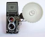 Rolleiflex T ( model1 1961 ) + Rolleiflash, Audio, Tv en Foto, Fotocamera's Analoog, Ophalen of Verzenden, Gebruikt, Spiegelreflex