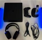Playstation 4 Slim, 500 GB, Ophalen of Verzenden, Zo goed als nieuw, Met 1 controller
