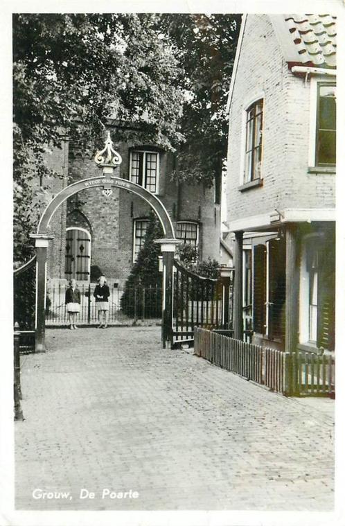 (701-196-031) Grouw De Poarte, Verzamelen, Ansichtkaarten | Nederland, Friesland, Verzenden