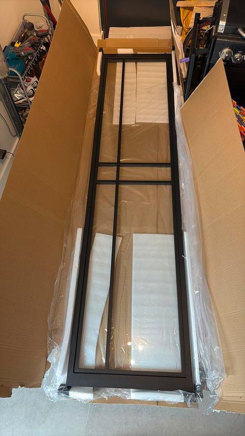 Dubbele stalen taatsdeuren 2x - NOG 1x DUBBELE TAATSDEUR, Doe-het-zelf en Verbouw, Deuren en Horren, Nieuw, Binnendeur, 215 cm of meer