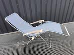 Lafuma Zero-Gravity Relaxstoel – inklapbaar ligstoel/ligbed, Ophalen, Gebruikt, Aluminium, Verstelbaar
