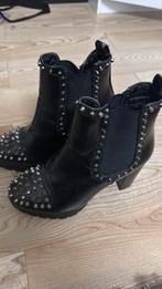 Stoere laarzen maat 38, Ophalen of Verzenden, Zo goed als nieuw, Zwart, Hoge laarzen