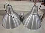 set van 4 aluminium hanglampen Ikea, Ophalen, Gebruikt, Metaal, Minder dan 50 cm