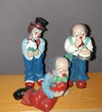 3 stuk handmade Gilde Clowns Beeldjes Set (Oldies), Verzamelen, Ophalen of Verzenden, Zo goed als nieuw, Mens