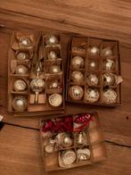 Prachtige antieke zilveren kerstballen met een piek, Ophalen of Verzenden, Zo goed als nieuw