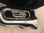 Bes Bas (Besson), Muziek en Instrumenten, Blaasinstrumenten | Tuba's, Ophalen, Zo goed als nieuw, Bes-tuba, Met koffer of draagtas