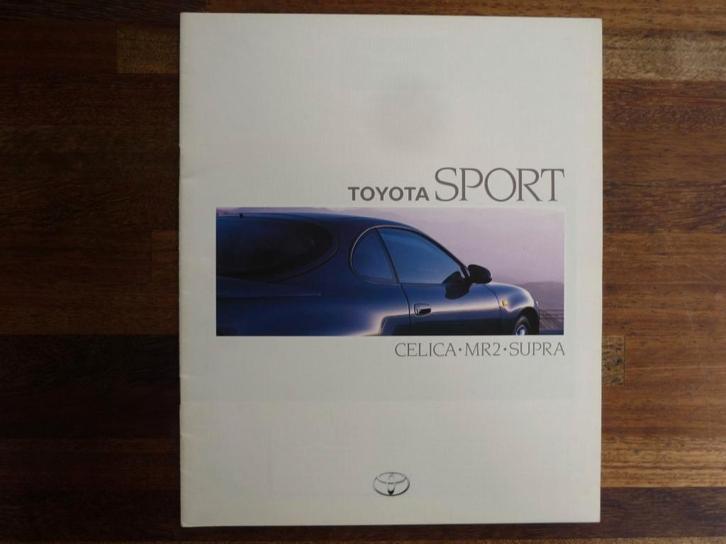 Toyota Sport Celica/MR2/Supra (1990), Boeken, Auto's | Folders en Tijdschriften, Zo goed als nieuw, Toyota, Ophalen of Verzenden