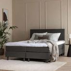 NIEUW! Luxe Boxspring (180 of 160x 200) incl gratis topper!!, Zwart, Ophalen of Verzenden, 180 cm, 200 cm