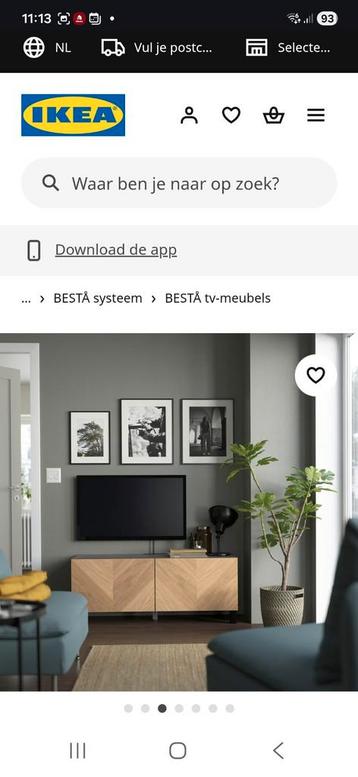 Ikea Besta TV Meubel - afbeelding 5