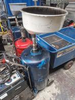 Olie opvangbak verrijdbaar, Ophalen, Gebruikt