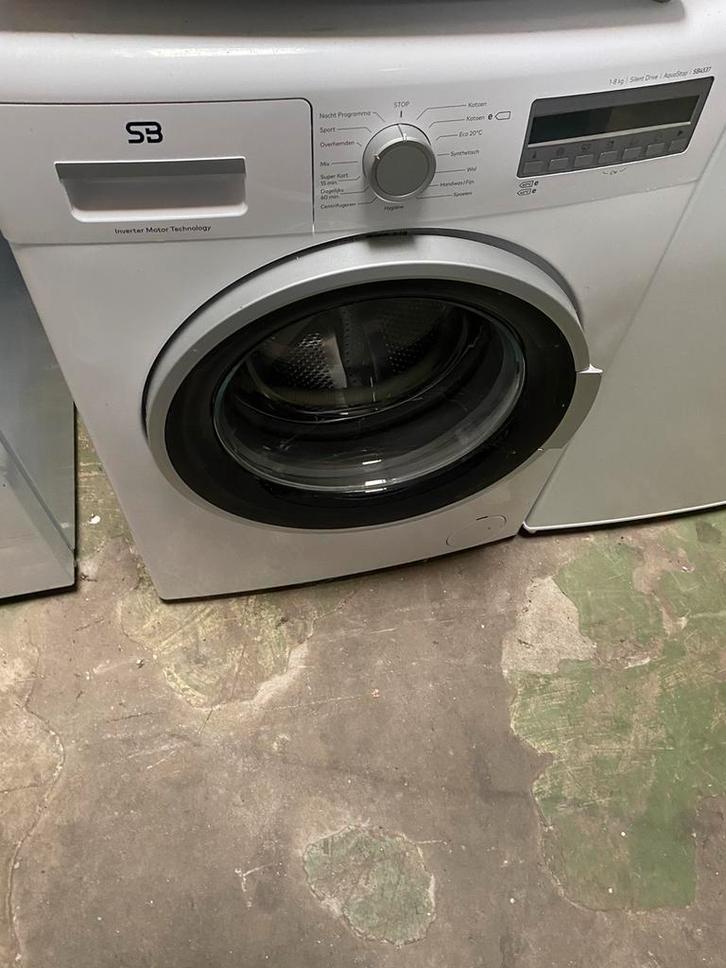 wasmachine smart brand 8 kg 1400 toeren A+++ aqua stop, Witgoed en Apparatuur, Wasmachines, Gebruikt, Voorlader, Energieklasse A of zuiniger
