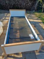 Extra lang 1persoons bed 90x220, Huis en Inrichting, Slaapkamer | Bedden, Ophalen, Gebruikt, 90 cm, Eenpersoons