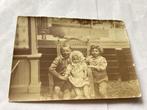 Vintage Foto Kinderen Zandvoort 1911 6.5 x 9 cm, Verzamelen, Foto's en Prenten, Ophalen of Verzenden