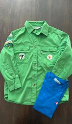 Scouting blouse en shirt maat 140, Verzamelen, Scouting, Ophalen of Verzenden, Gebruikt, Kleding