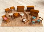 Set antieke miniatuur meubels, ca 1900, Ophalen of Verzenden