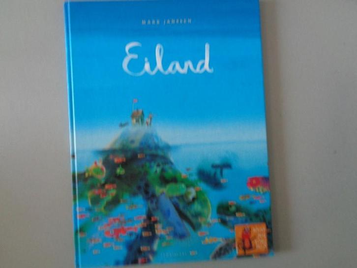 Eiland - Mark Janssen, Boeken, Kinderboeken | Kleuters, Zo goed als nieuw, Fictie algemeen, 5 of 6 jaar, Ophalen of Verzenden