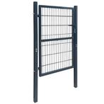 IJzeren tuinpoort hek looppoort draaihek GRATIS BEZORGD!, Verzenden, 100 tot 150 cm, Nieuw, Draaipoort