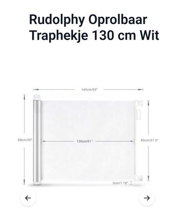 Rudolphy Oprolbaar Traphekje beschikbaar voor biedingen